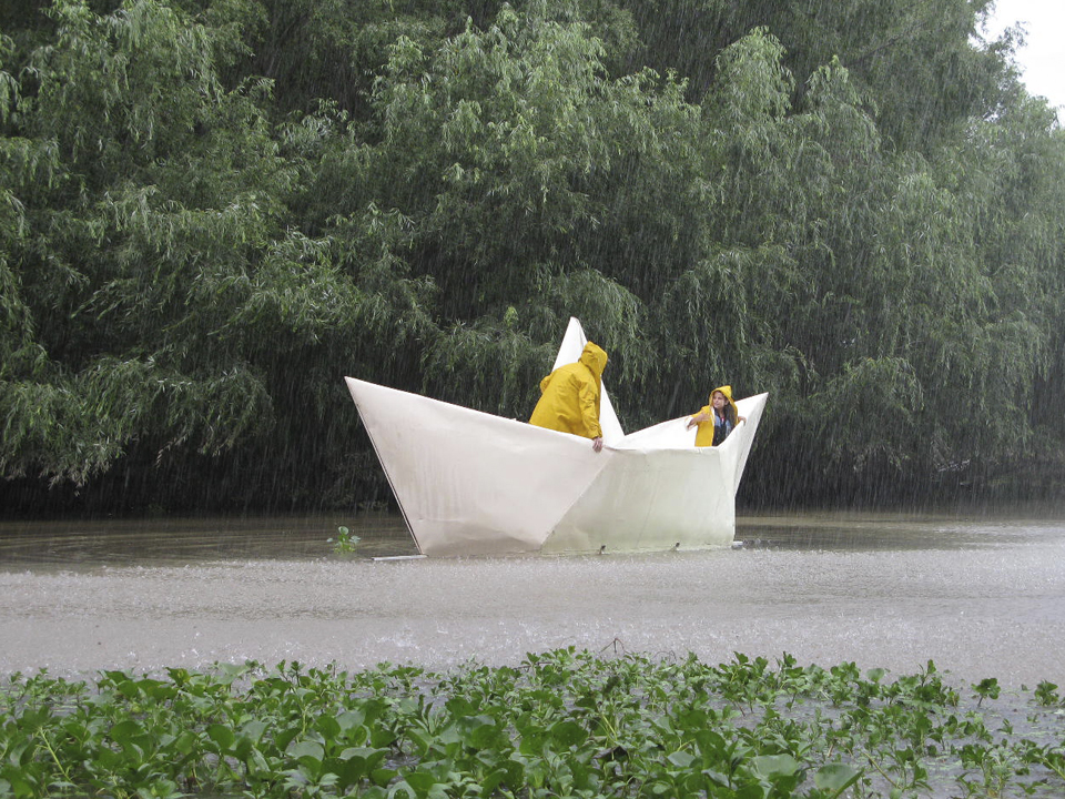 Telecom Paper Boat 